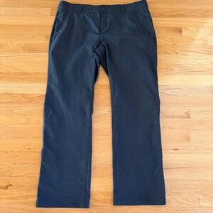 Royal Robbins Travel Hiking Pants Womens Size 16 Dark Charcoal Gray
